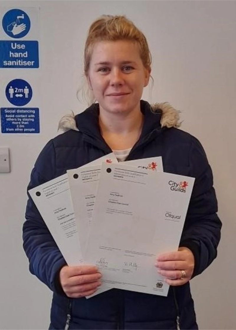 Photo of learner Amy