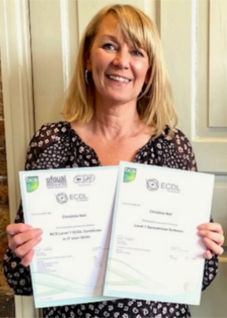 Photo of learner Christine