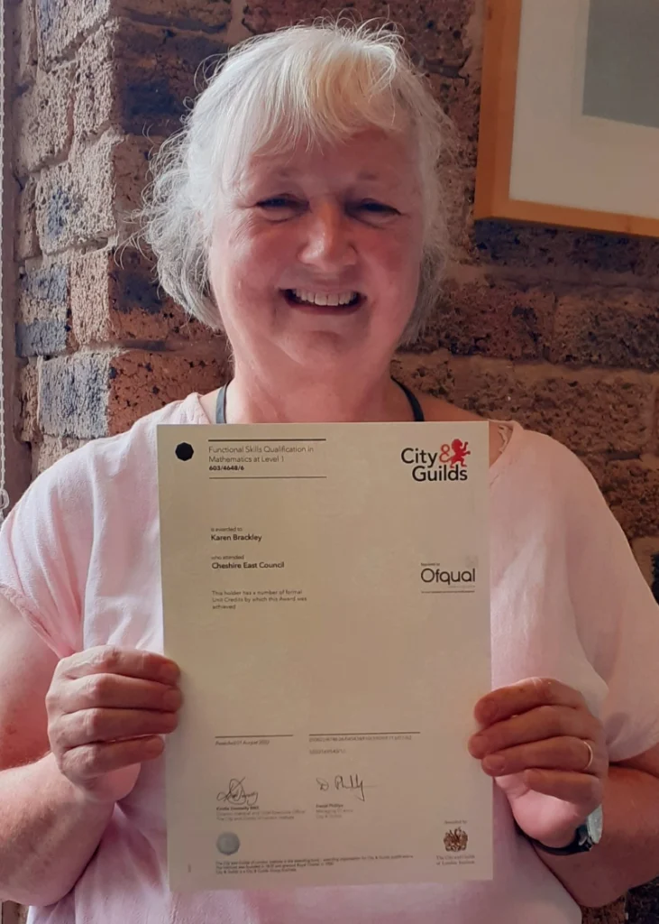 Photo of learner Karen