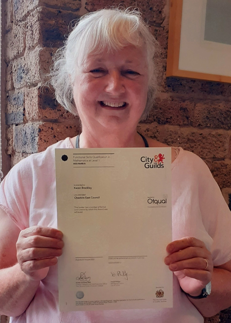 Photo of learner Karen
