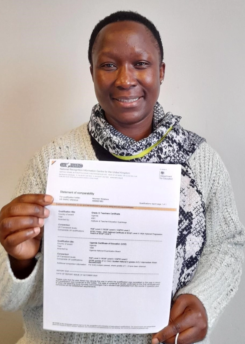 Photo of learner Maureen