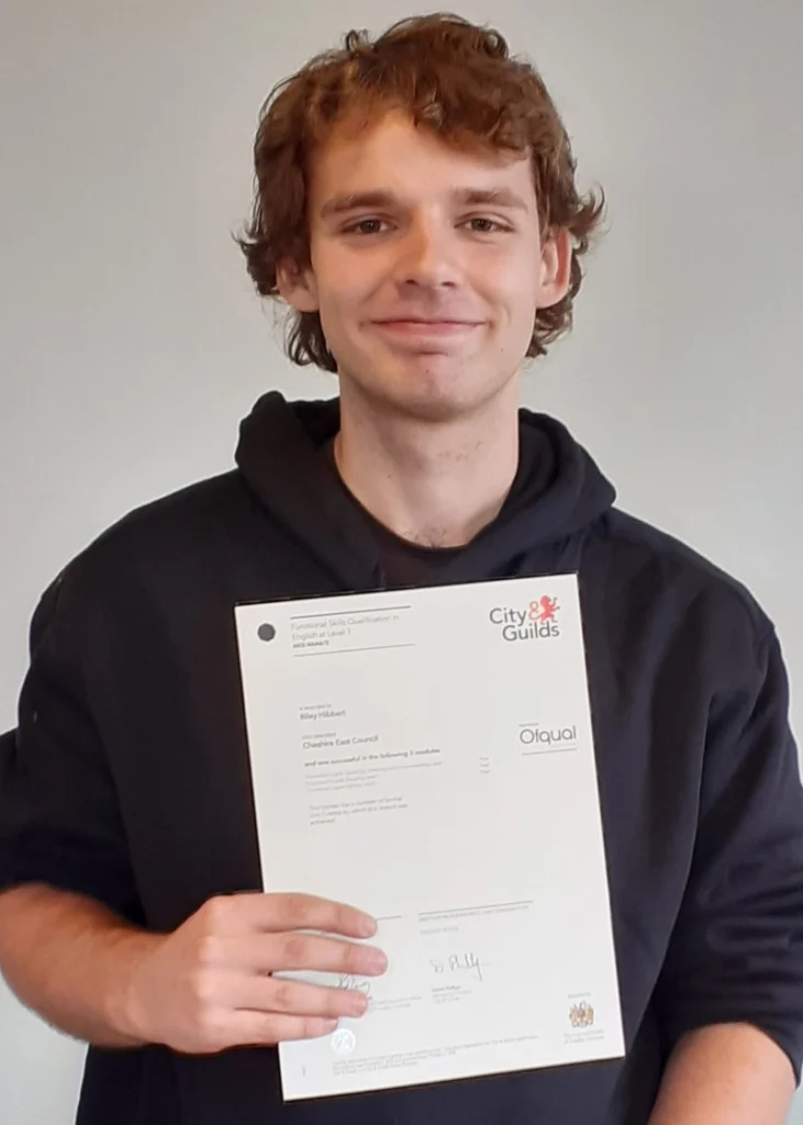 Photo of learner Riley