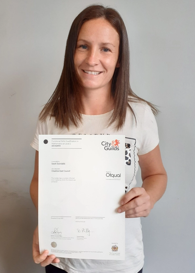 Photo of learner Sarah